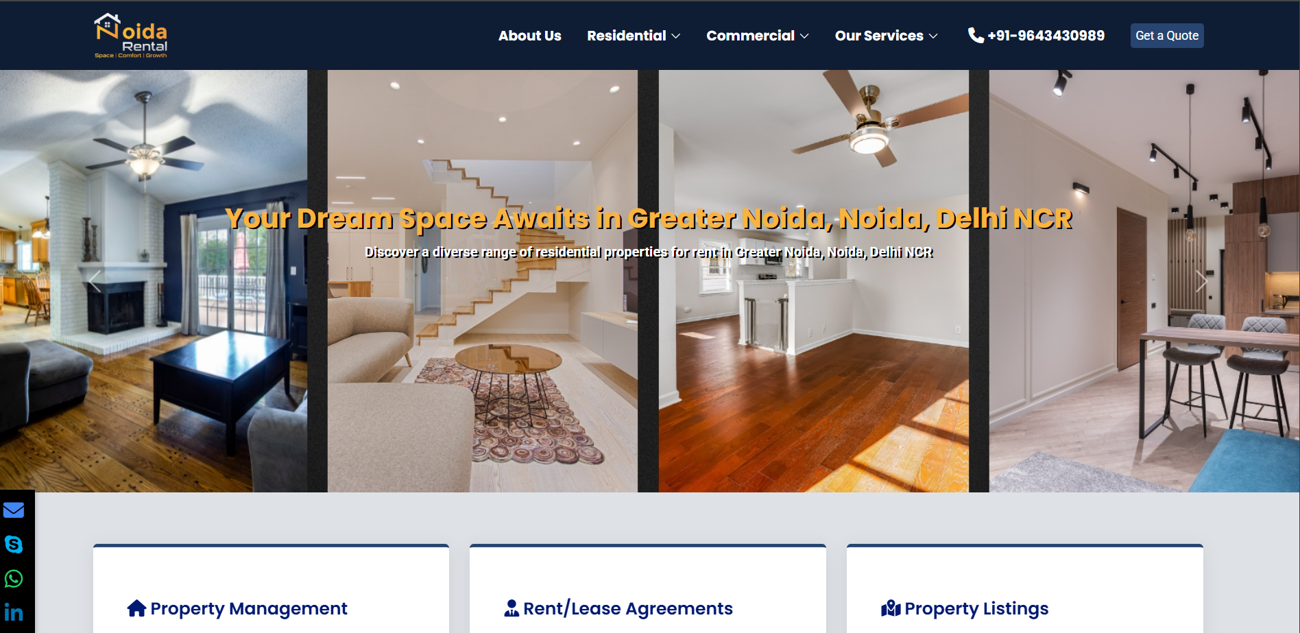 Noida Rental – Rental, Leasing & Property Management Platform by World Web Robotics